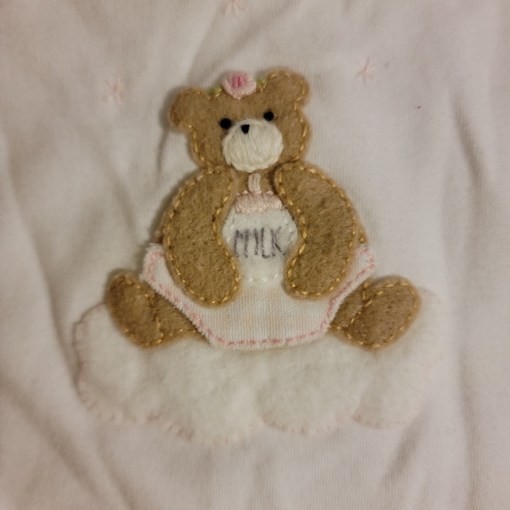 Victoria Kids Hand Embroidered Outfit,  0-3 month